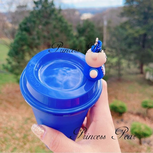 Starbucks 2022 Thailand Nutcrackers stopper with Reusable color changing hot cup - Picture 4 of 5